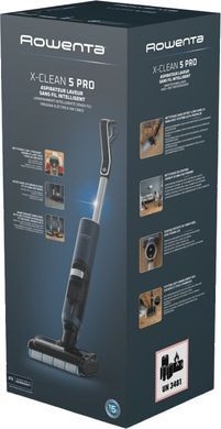 Акумуляторний миючий пилосос Rowenta X-Clean 5 Pro (GZ5436E0) [619881]