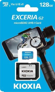 Карта пам&rsquo;яті MICRO SDXC 128GB UHS-I KIOXIA (LMEX2L128GG2) [501160]