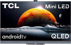 Телевізор 55" TCL MiniLED 4K 100Hz Smart Android TV Silver ONKYO sound (55C825)