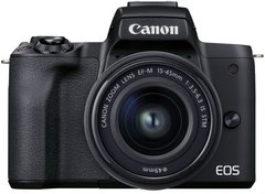 Canon Цифрова фотокамера EOS M50 Mk2 + 15-45 IS STM Kit Black