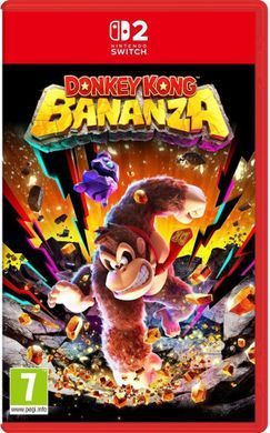 Гра консольна Switch 2 Donkey Kong Bananza, картридж (0045496312763) [111592]