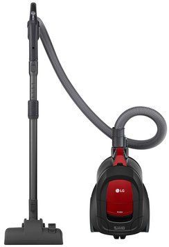 Пилосос LG контейнерний, 650Вт, конт пил -1.1л, турбо-щітка Pet Brush, червоний (VC5506NHTCR) [105685]