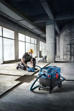 Пилосос професійний Bosch Professional GAS 400 A 1200Вт 240мБар контейнер 40л 14кг (0.601.9M0.020) [105699]