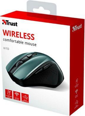 Миша Trust Nito, WL, Сіро-чорний (24115_TRUST) [13993]