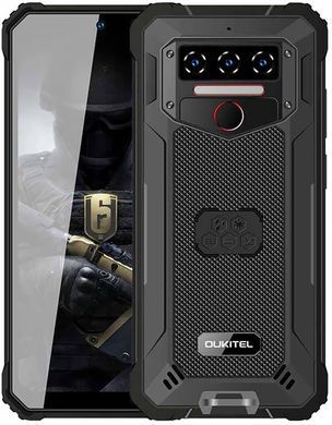 Смартфон Oukitel WP23 6.5&ldquo; HD+ /4GB/64GB / MTK 6765 / 10600mAh / 13+5Мп / IP69K/ NFC / Black (6931940722025) [400676]