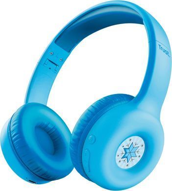 Навушники On-ear Trust Nouna Kids, Wireless, Mic, Синій (25275_TRUST) [107485]