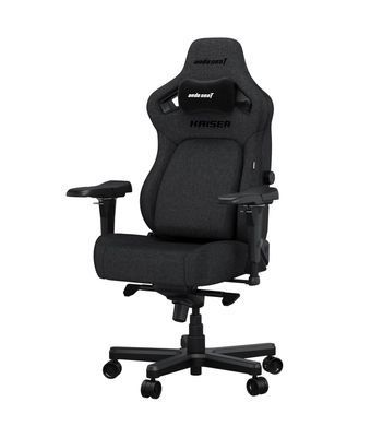 Крісло для геймерів Anda Seat Kaiser 4 Size XL Fabric Dark Grey (AD12YDDC-XLL-20-GB-CF) [612735]