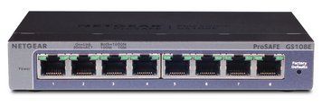 Комутатор NETGEAR GS108E 8xGE, WebSmart (GS108E-300PES) [14955]