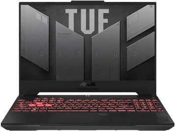 Ноутбук ASUS TUF Gaming A17 FA707NUG-HX149 17.3" FHD IPS, AMD R7-7445HS, 16GB, F512GB, NVD4050-6, noOS, Сірий (90NR0EF5-M00A70) [111168]