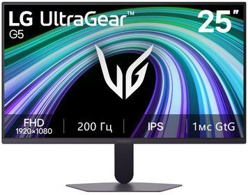 Монітор LG 24.4" 2хHDMI, DP, Audio, IPS, 200Hz, 1ms, sRGB 99%, G-SYNC, FreeSync, HDR10 (25G523B-B) [115756]