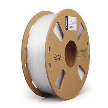 Філамент пластик Gembird для 3D-принтера 3DP-PETG 1.75 мм 1 кг, білий (3DP-PETG1.75-01-W) [617145]