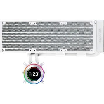 Система водяного охолодження Lian Li HydroShift II LCD-C 360 Fanless White (G89.GHS2LCD36W.00) [613551]