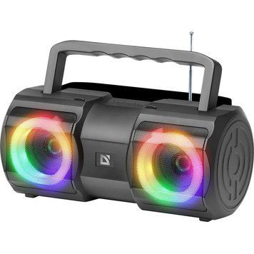 Акустична система Defender 1.0 Beatbox 20Вт, Light/BT/MIC/FM/USB/TF (65420) [405135]