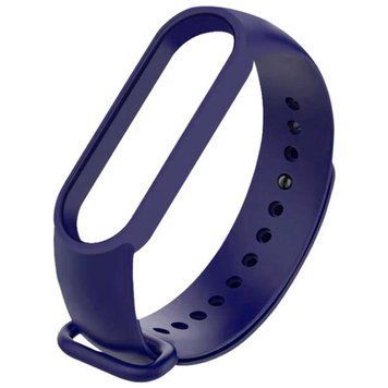 Силіконовий ремінець BeCover для Xiaomi Mi Smart Band 7 Dark Purple (709779) [604899]