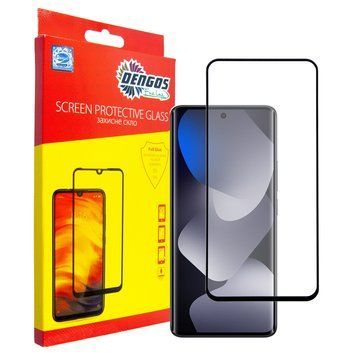 Захисне скло Dengos для Xiaomi Redmi Note 15 5G Black Full Glue (TGFG-426) [619169]