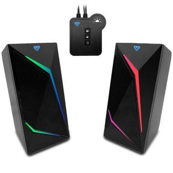 Акустична система 2.0 Media-Tech COBRA PRO URION Bluetooth Gaming 8Вт., LED Light (MT3172) [405176]