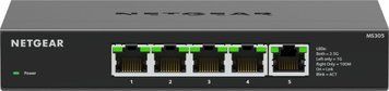 Комутатор NETGEAR MS305 5x2.5GE, Некерований (MS305-100EUS) [105082]