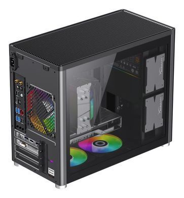 Корпус для комп'ютера ATX W/O PSU SPARK BLACK GAMEMAX (1125-2001R0067) [503625]