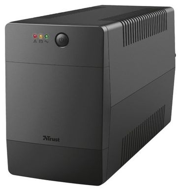 Джерело безперебійного живлення Trust Paxxon 1500VA UPS with 4 standard wall power outlets BLACK (23505_TRUST)