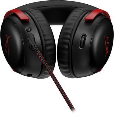 Гарнітура ігрова HyperX Cloud III, mini-jack/USB-A/USB-C, 1.2м/1.3м, чорно-червоний (727A9AA) [107328]