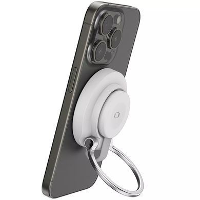 Бездротовий зарядний пристрій Proove Knocker 2 in 1 Qi2 15W White (WSPK15012002) [618162]