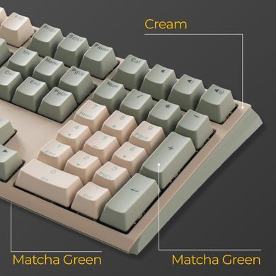 Клавіатура Ducky One 3 Cherry MX Brown UA USB Matcha Cream (DKON2108-BUAPXМAEGGC1) [614125]