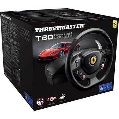 Кермо і педалі Thrustmaster T80 FERRARI 488 GTB EDITION (4160672)