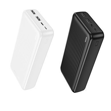 Зовнішній акумулятор BOROFONE BJ78A Clever power bank(20000mAh) Black (6941991121494) [806370]