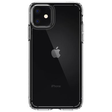 Чохол-накладка Spigen Crystal Hybrid для Apple iPhone 11 Crystal Clear (076CS27086) [600960]