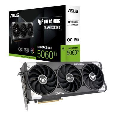 Відеокарта ASUS GeForce RTX 5060 Ti 16GB GDDR7 OC TUF-RTX5060TI-O16G-GAMING (90YV0MG0-M0NA00) [102567]