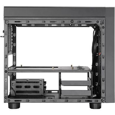 Корпус Chieftec THE CUBE, без БЖ, fan 20cm, mATX, Black (CI-03B-OP) [404619]