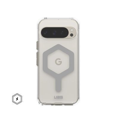 Чохол UAG для Google Pixel 9 Pro, Plyo Pro Magnetic, Ice/Silver (614458114333) [108267]