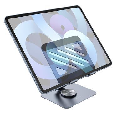 Підставка для планшета BOROFONE BH115 Vito metal rotating tablet holder Metal Gray (6941991112447) [805542]