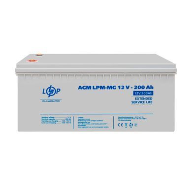 Акумулятор мультигелевий LPM-MG 12V - 200 Ah (LP3875) [900290]