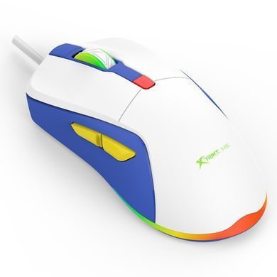 Мишка XTRIKE ME, ігрова 3600dpi., 6кн., LED, біла (GM-227) [401274]