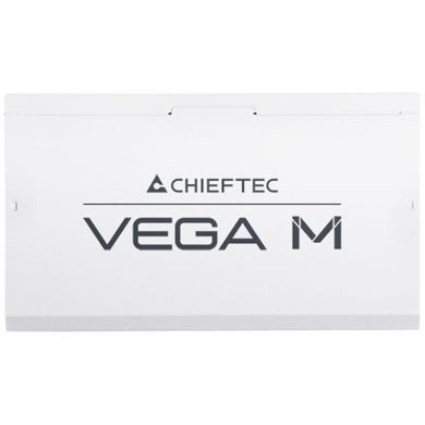 БЖ 750W Chieftec VEGA M ATX 3.1 135mm, 80+ Gold, Fully modular, WHITE, Retail (PPG-750-CW) [403910]
