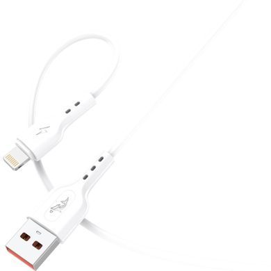 Кабель SkyDolphin S66L USB - Lightning (M/M), 1 м, White (SDUSB-000647) [604245]