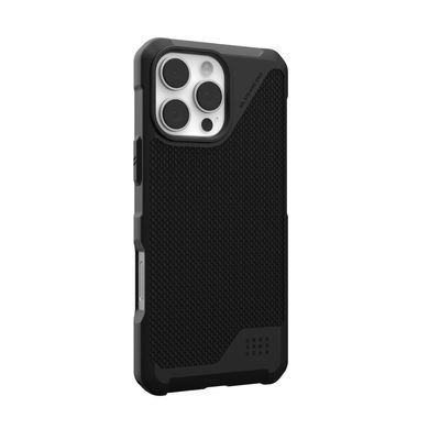 Чохол UAG для iPhone 16 Pro Max, Metropolis LT Magsafe, Kevlar Black (114453113940) [108217]