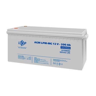 Акумулятор мультигелевий LPM-MG 12V - 200 Ah (LP3875) [900290]