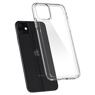 Чохол-накладка Spigen Crystal Hybrid для Apple iPhone 11 Crystal Clear (076CS27086) [600960]