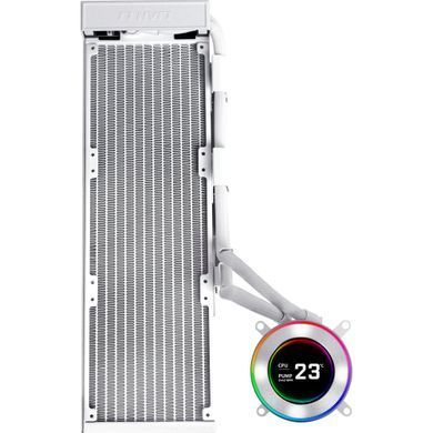Система водяного охолодження Lian Li HydroShift II LCD-C 360 Fanless White (G89.GHS2LCD36W.00) [613551]