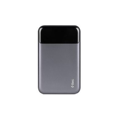 Універсальна мобільна батарея Ttec 20000mAh ReCharger Pro LCD PD 130W Space Gray (2BB218UG) [603447]