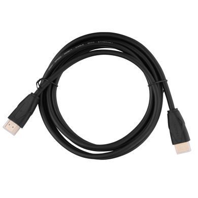 Кабель HDMI (M/M) 2Е 2м, 2.0, Slim High Speed Aluminum, чорний (2EW-1082-2M) [108580]