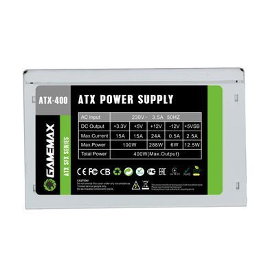 Блок живлення GAMEMAX (ATX-400W SFX) [303150]