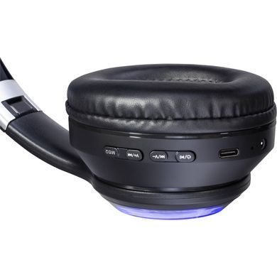 Гарнітура Defender FreeMotion B400 Bluetooth+3,5мм,гнучкий мікрофон, LED, Black (63400) [401844]