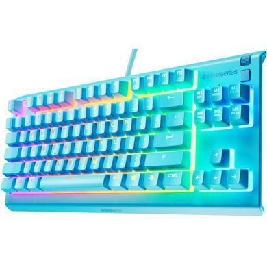 Клавіатура ігрова SteelSeries Apex 3 TKL UA Aqua (64933) [403560]
