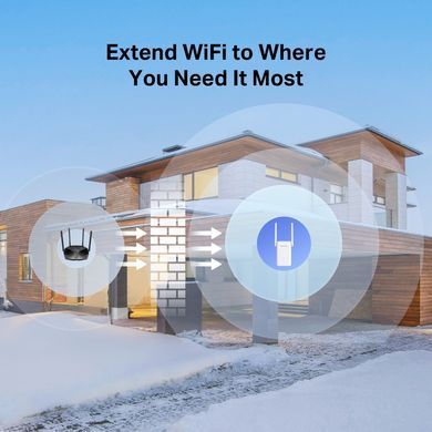 Розширювач покриття WiFi MERCUSYS AX3000, 1хGE LAN (ME80X) [110074]