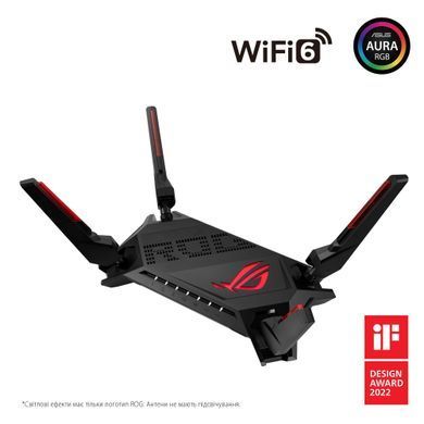 Бездротовий маршрутизатор Asus ROG Rapture (90IG0780-MO3B00) (GT-AX6000) [612503]