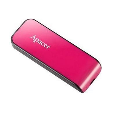 Флеш-накопичувач Apacer USB 2.0 AH334 64Gb Pink (AP64GAH334P-1) [803631]