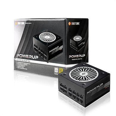 БЖ 550W Chieftec Chieftronic PowerUp 120 mm, 80+ GOLD, Modular,Retail Box (GPX-550FC) [402842]